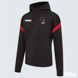 BUCS Hooded Sweatshirt Black/Red- Adult